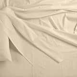 Royal Comfort Bamboo Blended Sheet & Pillowcases Set 1000TC Ultra Soft Bedding Double Ivory