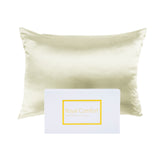 Royal Comfort Mulberry Soft Silk Hypoallergenic Pillowcase Twin Pack 51 x 76cm 51 x 76 cm Ivory