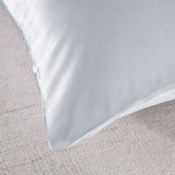 Royal Comfort Mulberry Soft Silk Hypoallergenic Pillowcase Twin Pack 51 x 76cm 51 x 76 cm Silver