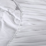 Royal Comfort 1000GSM Luxury Bamboo Fabric Gusset Mattress Pad Topper Cover Queen White