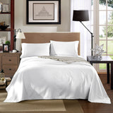 Kensington 1200 Thread Count 100% Egyptian Cotton Sheet Set Stripe Hotel Grade King White