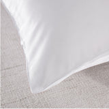 Royal Comfort Pure Silk Pillow Case 100% Mulberry Silk Hypoallergenic Pillowcase 51 x 76 cm White