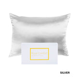 Royal Comfort Pure Silk Pillow Case 100% Mulberry Silk Hypoallergenic Pillowcase 51 x 76 cm Silver