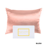 Royal Comfort Pure Silk Pillow Case 100% Mulberry Silk Hypoallergenic Pillowcase 51 x 76 cm Blush