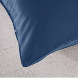 Royal Comfort Pure Silk Pillow Case 100% Mulberry Silk Hypoallergenic Pillowcase 51 x 76 cm Navy