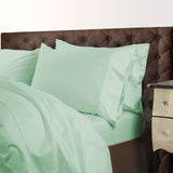 Royal Comfort 1000 Thread Count Cotton Blend Quilt Cover Set Premium Hotel Grade King Green Mist