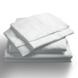 Royal Comfort 1000TC Hotel Grade Bamboo Cotton Sheets Pillowcases Set Ultrasoft King White