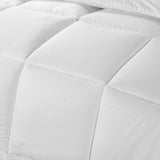 Royal Comfort 800GSM Quilt Down Alternative Doona Duvet Cotton Cover Hotel Grade Queen White