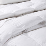 Royal Comfort 50% Goose Feather 50% Down 500GSM Quilt Duvet Deluxe Soft Touch Single White