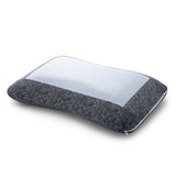 Royal Comfort Cool Gel Charcoal Infused High Density Memory Foam Pillow 40 x 60 cm Charcoal, Blue