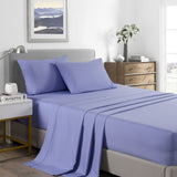 Royal Comfort 2000 Thread Count Bamboo Cooling Sheet Set Ultra Soft Bedding King Mid Blue