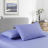 Royal Comfort 2000 Thread Count Bamboo Cooling Sheet Set Ultra Soft Bedding King Mid Blue