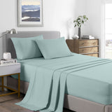 Royal Comfort 2000 Thread Count Bamboo Cooling Sheet Set Ultra Soft Bedding King Single Frost