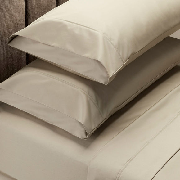 Royal Comfort 1000 Thread Count Sheet Set Cotton Blend Ultra Soft Touch Bedding Queen Pebble