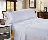 Bed Sheets Set 1000TC Cotton Blend Flat Fitted Double/Queen/King Size King Sprout Green