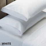 Royal Comfort 1500 Thread Count Cotton Rich Sheet Set 4 Piece Ultra Soft Bedding Double White