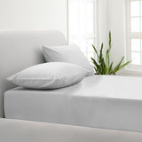 Park Avenue 1000TC Cotton Blend Sheet & Pillowcases Set Hotel Quality Bedding Single White