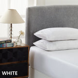 Royal Comfort 1500 Thread Count Cotton Rich Sheet Set 3 Piece Ultra Soft Bedding Queen White