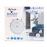 MyGenie ZX1000 Automatic Robotic Vacuum Cleaner Dry Wet Mop Sweep Floor - White 35 x 9cm White