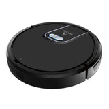 MyGenie WI-FI GMAX Robotic Vacuum Cleaner Mop App Control Dry & Wet Auto Robot 35 x 8.75cm Black