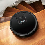 MyGenie WI-FI GMAX Robotic Vacuum Cleaner Mop App Control Dry & Wet Auto Robot 35 x 8.75cm Black