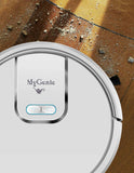 MyGenie WI-FI GMAX Robotic Vacuum Cleaner Mop App Control Dry & Wet Auto Robot 35 x 8.75cm White