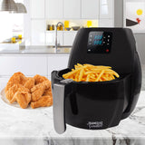 Kitchen Couture 7L Air Fryer Digital Low Fat Oil Free Rapid Healthy Deep Cooker 7 Litre Black