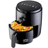 Kitchen Couture Air Fryer Healthy Food No Oil Cooking Recipe 3.4L Capacity Black 3.4 Litre Black