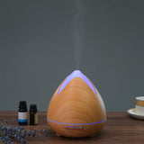 Essential Oils Ultrasonic Aromatherapy Diffuser Air Humidifier Purify 400ML  Light Wood