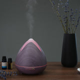 Essential Oils Ultrasonic Aromatherapy Diffuser Air Humidifier Purify 400ML  Violet