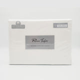 Renee Taylor 1500 Thread Count Pure Soft Cotton Blend Flat & Fitted Sheet Set King White