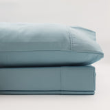 Renee Taylor 1500 Thread Count Pure Soft Cotton Blend Flat & Fitted Sheet Set King Mist