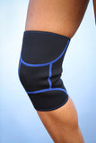 Sprint Industries Neoprene Zip Knee Support Pain Relief Brace Sports - Unisex  Black, Blue