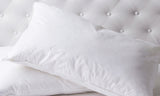 Duck Feather & Down Quilt 500GSM + Duck Feather and Down Pillows 2 Pack Combo Single White