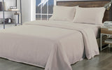 Royal Comfort Bamboo Blend Sheet Set 1000TC and Bamboo Pillows 2 Pack Ultra Soft Queen Warm Grey