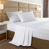 Royal Comfort 350GSM Bamboo Quilt, 2000TC Sheet Set And 2 Pack Duck Pillows Set Single White