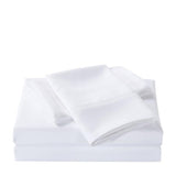 Royal Comfort 350GSM Bamboo Quilt, 2000TC Sheet Set And 2 Pack Duck Pillows Set Single White