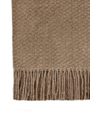 Soho Throw - Wool Blend - Tan