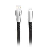 KIVEE CB103 iPhone Charging Cable 1M Black/Silver