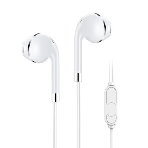 KIVEE MT05W earphone 3.5mm 1.2M White