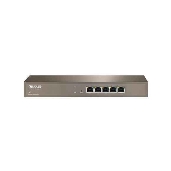 Tenda M3 5-Port Gigabit Multi-WAN VPN Router up to 128 APs