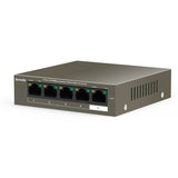 Tenda TEF1105P-4-63W 5-Port 10/100Mbps Desktop Switch with 4-Port PoE