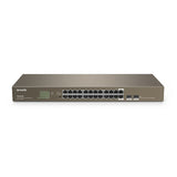 Tenda TEG1024F 24-Port Gigabit Unmanaged Switch with 2 SFP Slots