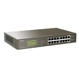 Tenda TEG1116P-16-150W 1000M and PoE 16-Port Gigabit Ethernet Switch with 16-Port PoE