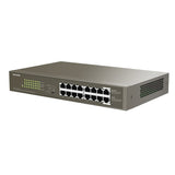 Tenda TEG1116P-16-150W 1000M and PoE 16-Port Gigabit Ethernet Switch with 16-Port PoE