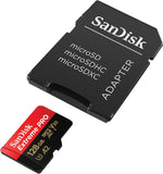 SANDISK  SDSQXCY-128G-GN6MA TF Extreme PRO A2 V30 UHS-I/U3 170R/90W WITH SD ADAPTER