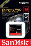 SanDisk Extreme Pro CFXP 32GB CompactFlash 160MB/s (SDCFXPS-032G)