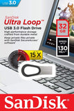 SANDISK ULTRA LOOP USB 3.0 CZ93 32GB SDCZ93-032G