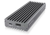 ICY BOX IB-1817M-C31 External Type-C aluminium enclosure for M.2 NVMe SSD