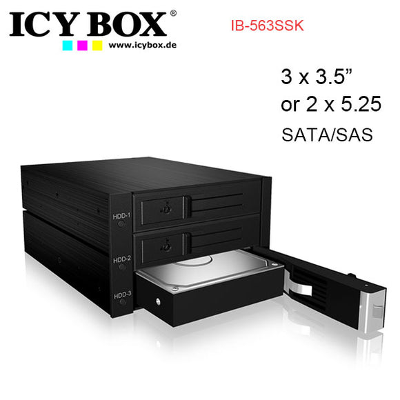 ICY BOX IB-563SSK Backplane for 3x 3.5